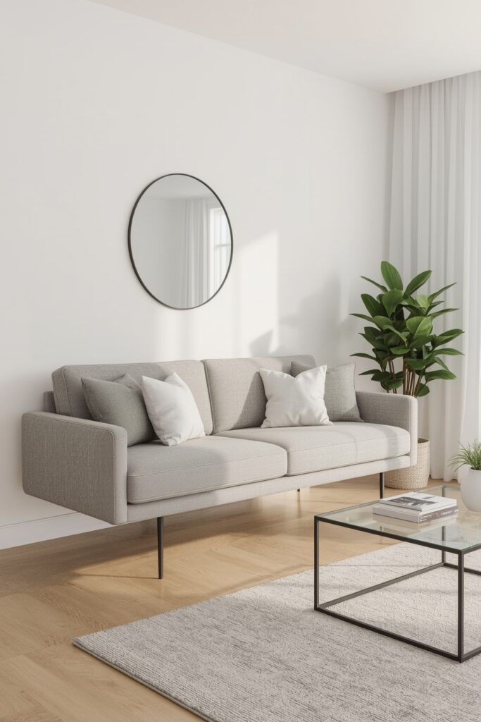 Floating Wall-Mounted Sofa