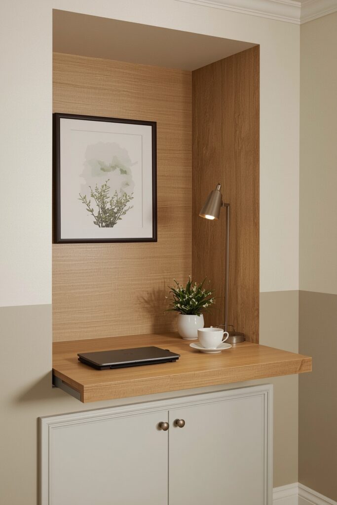 Drop-Down Wall Desk