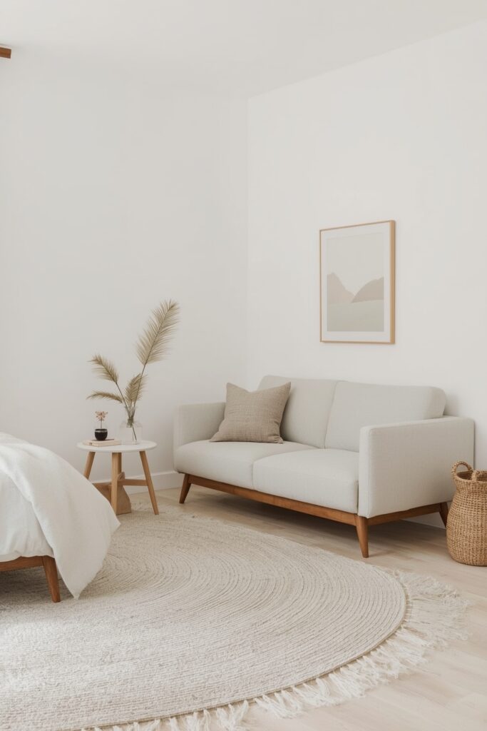 Monochrome Studio in Soft Gray and White Tones
