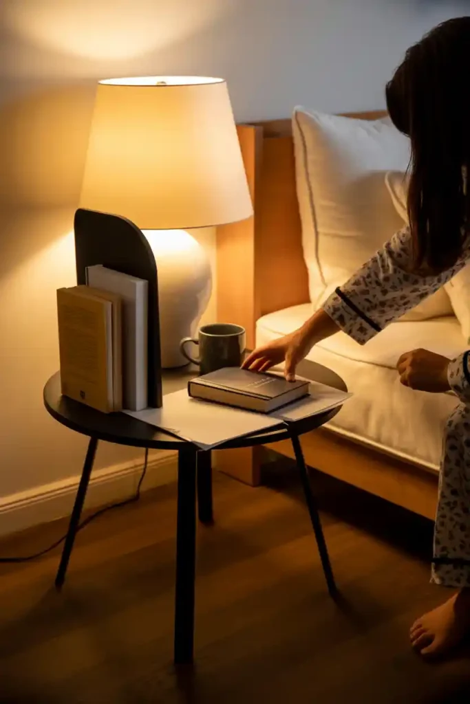 Drop-Leaf Nightstand