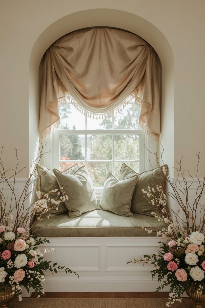 Window Seat with Hidden Storage