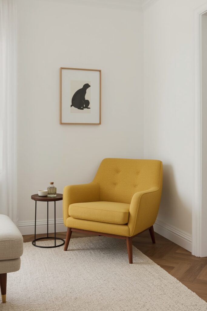Tiny Accent Chair for Personality