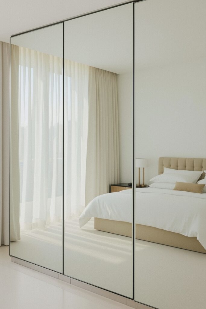 Mirror Wall to Open Up Space
