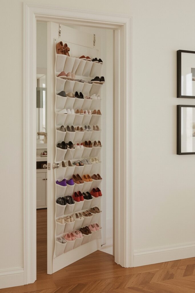 Over-the-Door Hangers for Shoes