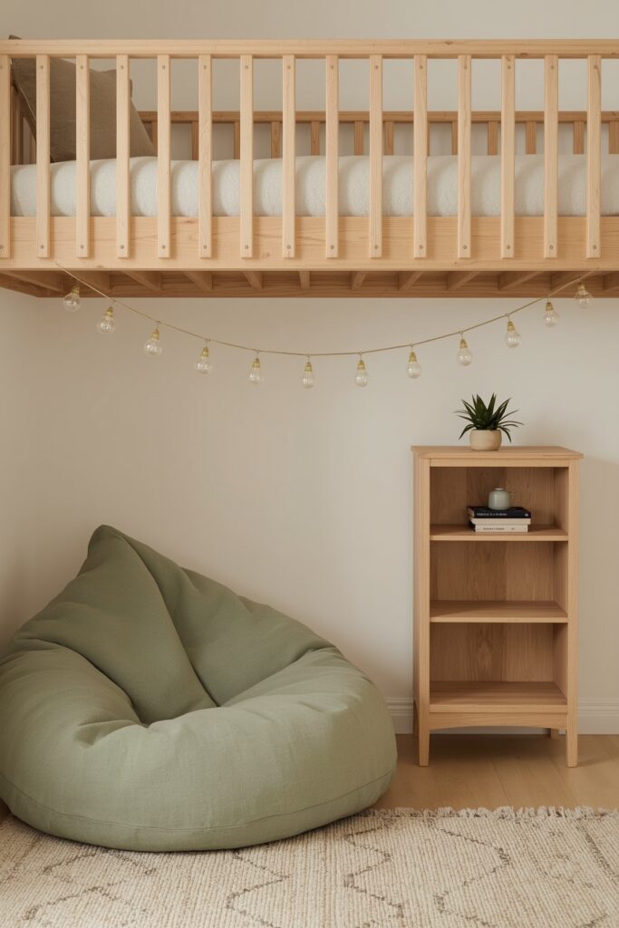 Under-Loft Mini Lounge Corner
