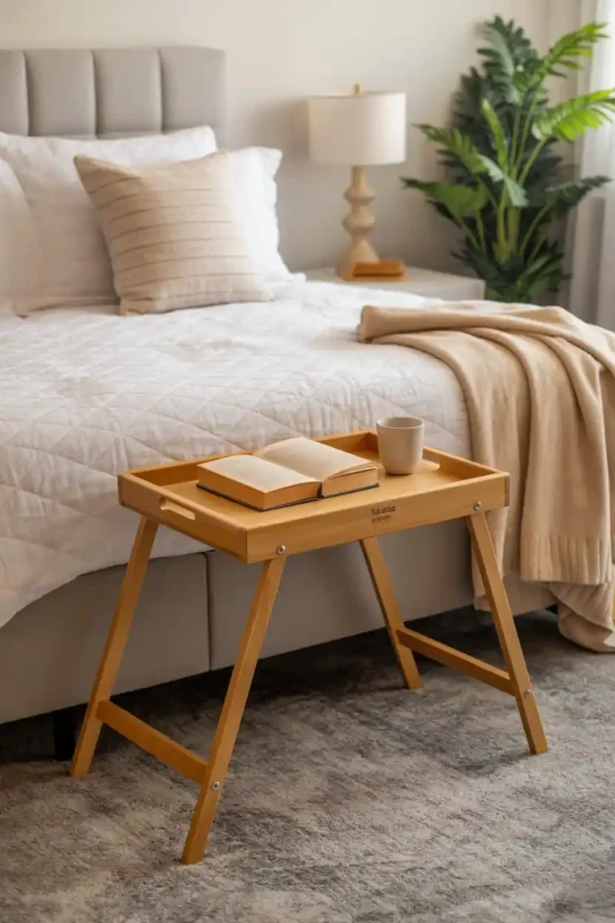 Dining Tray That Doubles as Laptop Table
