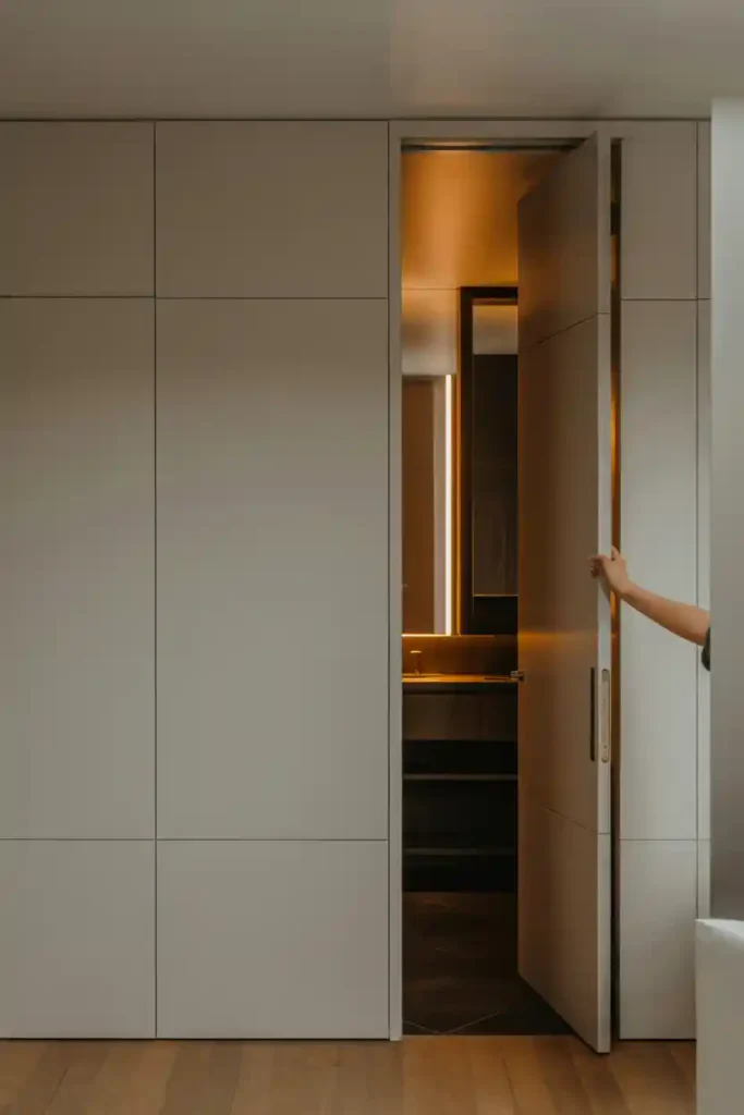 Pocket Door Ensuite Bathroom
