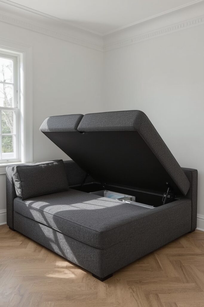Corner Sectional with Hidden Storage