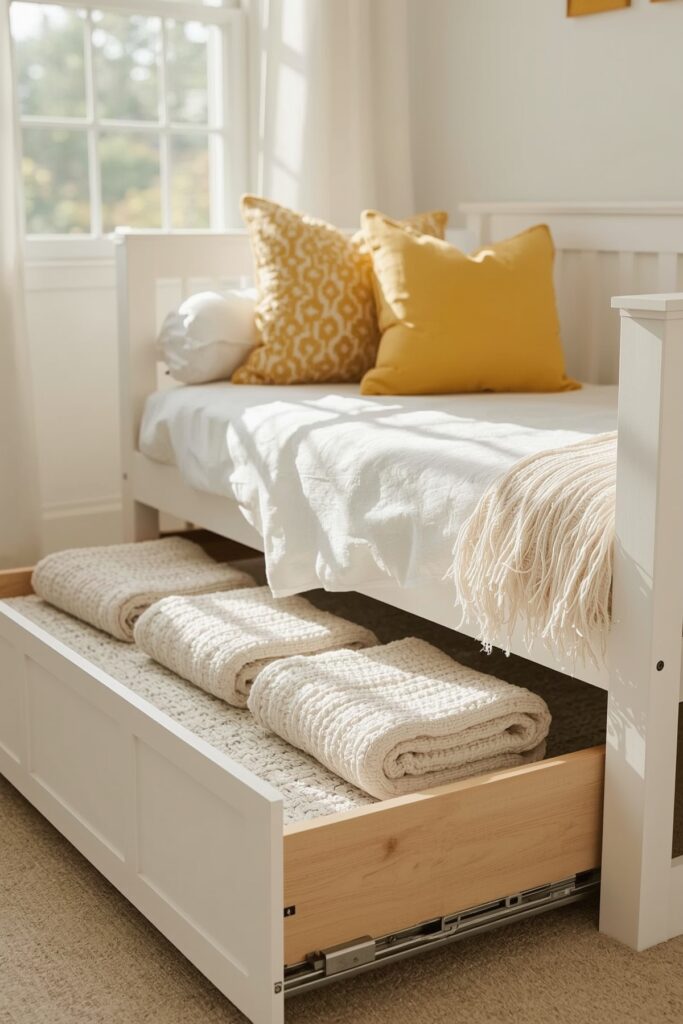 Daybed with Pull-Out Trundle Storage