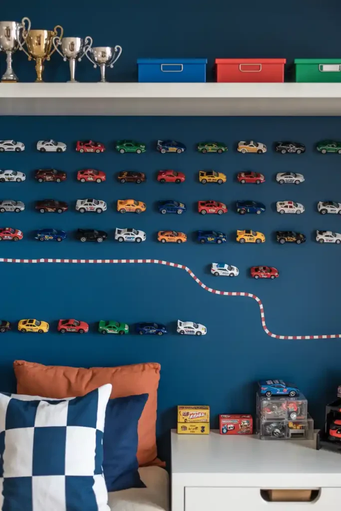 Magnetic Wall for Car Collections