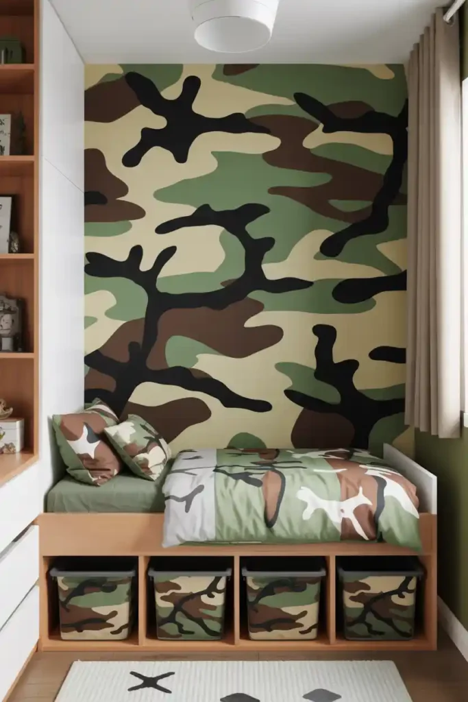 Camouflage Decal Accent Panel