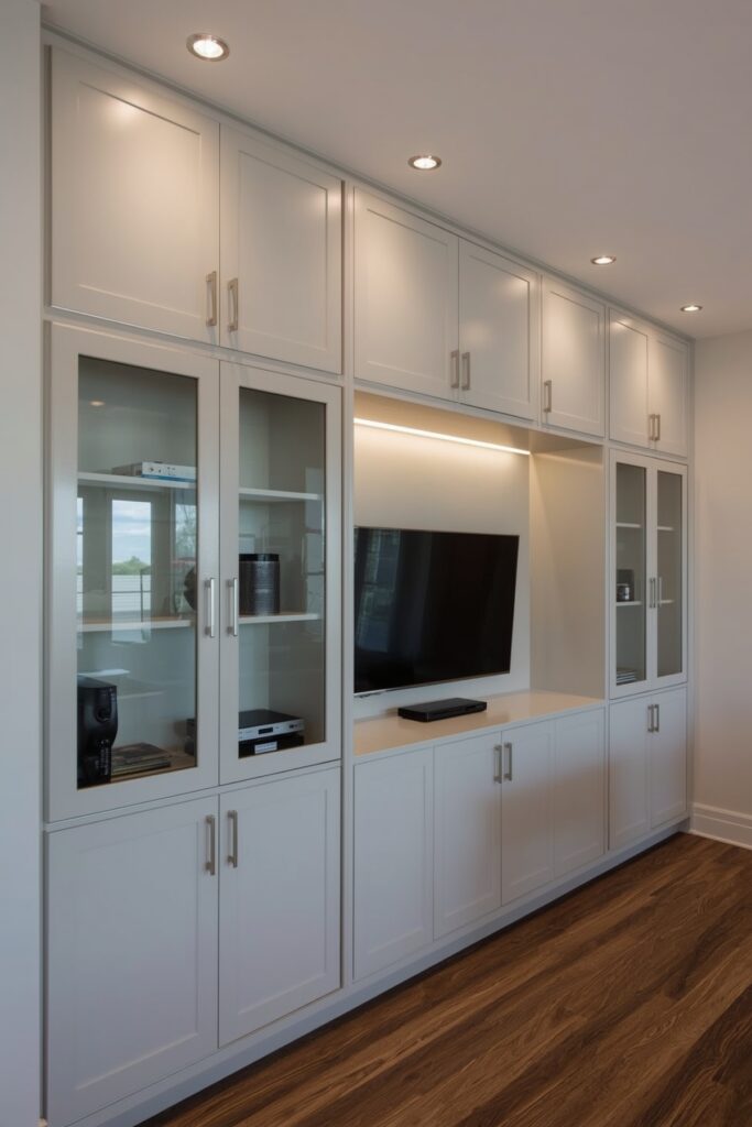 Built-In Entertainment Wall