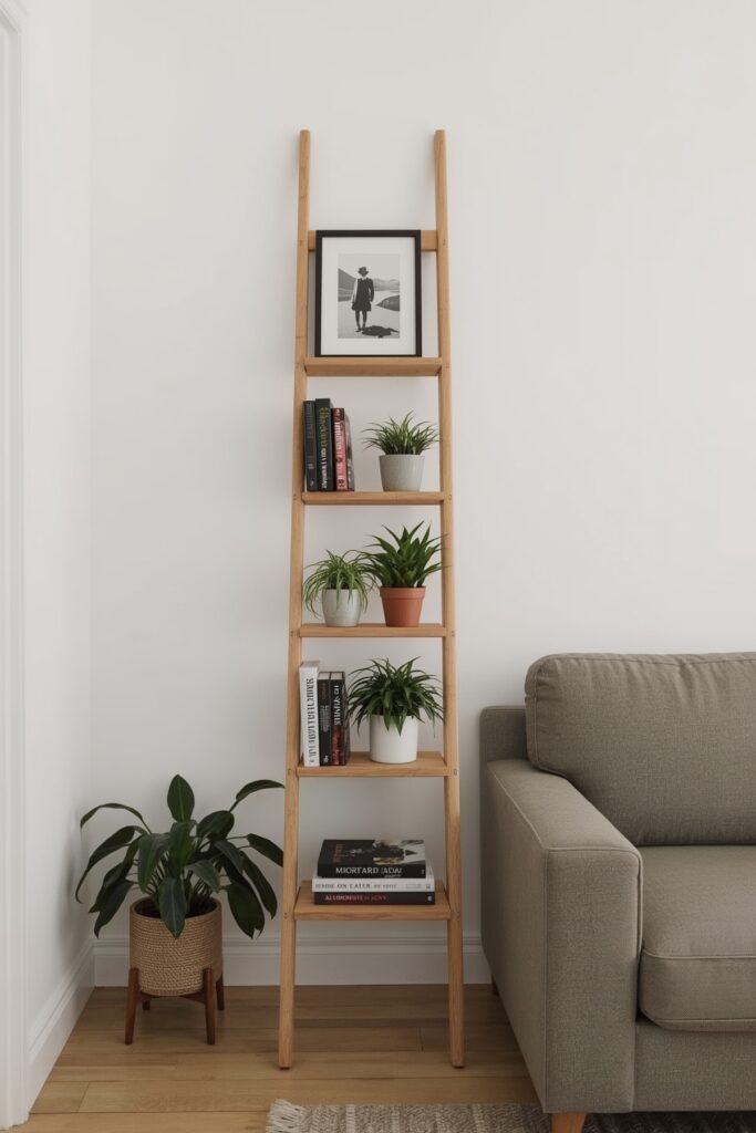 Ladder Shelf for Style + Storage
