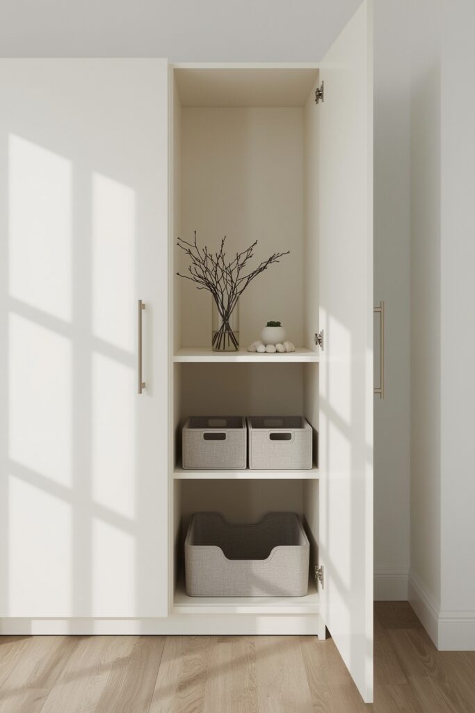 Litter Box Hidden in IKEA Cabinet Hack