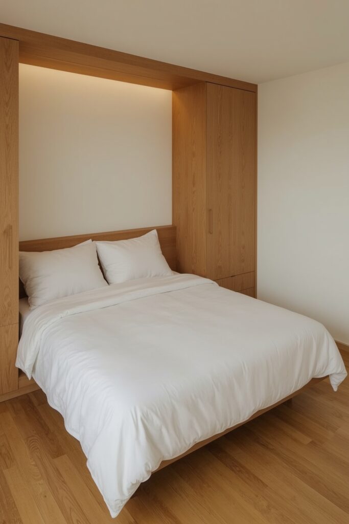 Sleek Scandinavian Style Pull-Out Bed