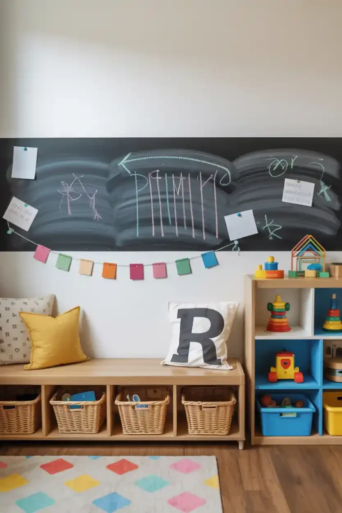 Magnetic Chalk Paint Feature Strip
