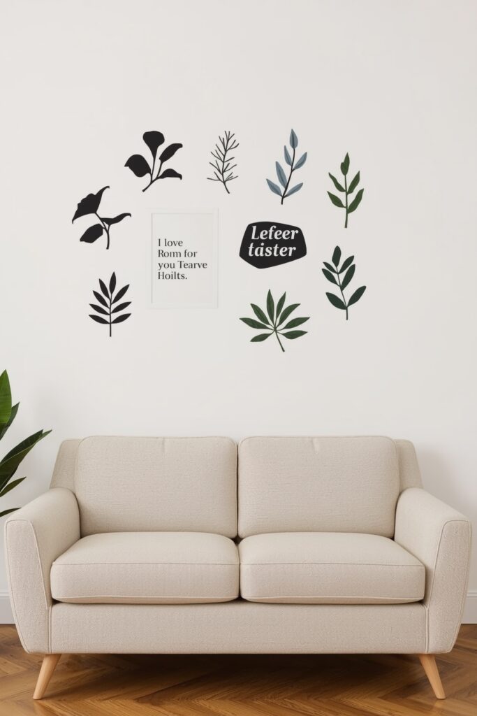 Wall Decals for Easy, Non-Permanent Art