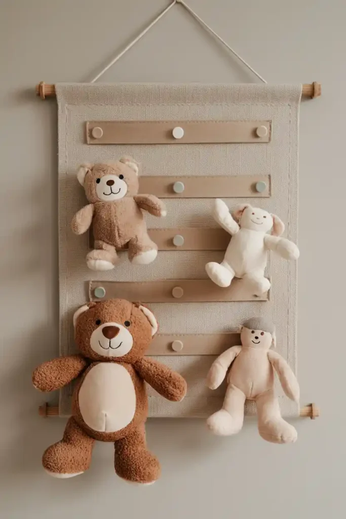 Velcro Wall-Mounted Soft Toy Gallery