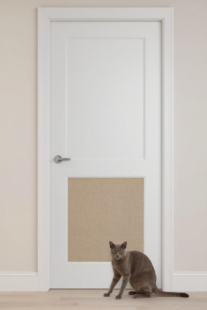 Sliding Door Panel with Scratch Board