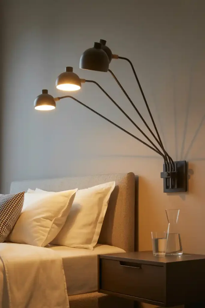 Multi-Arm Swivel Lamps Replacing Table Lamps