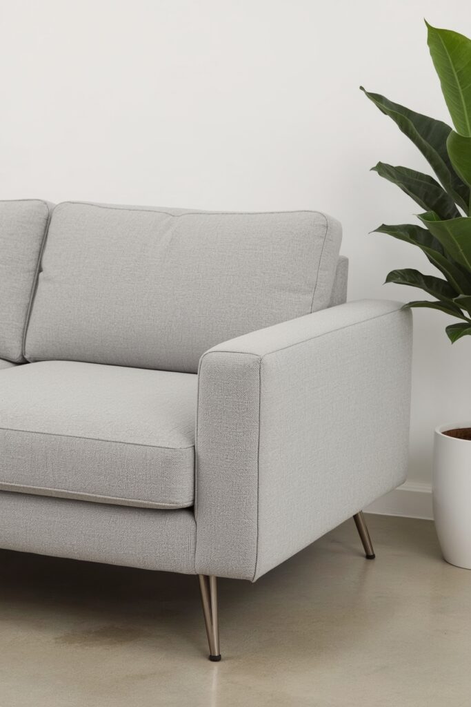 Convertible Sofa Bed with Minimal Frame