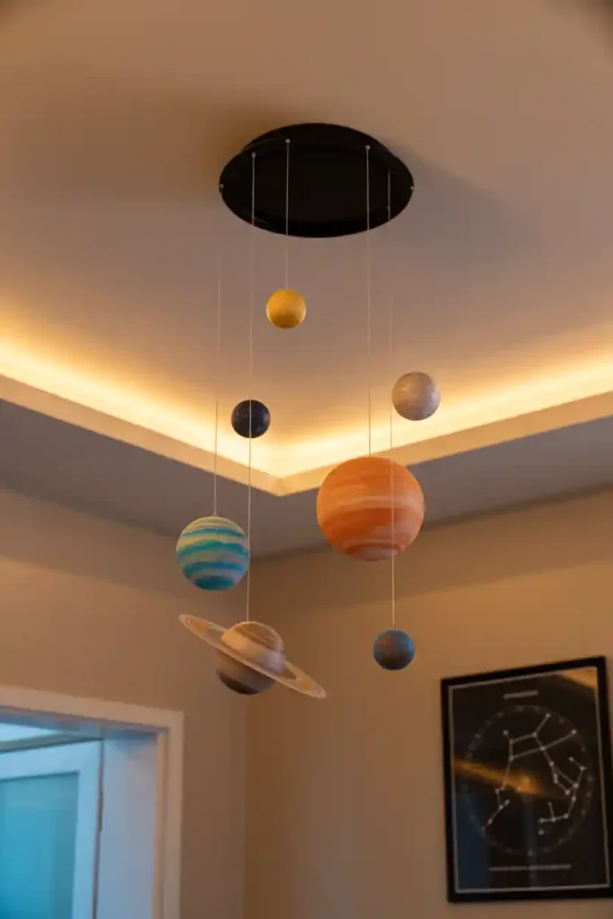 Solar System Mobile Hanging Zone