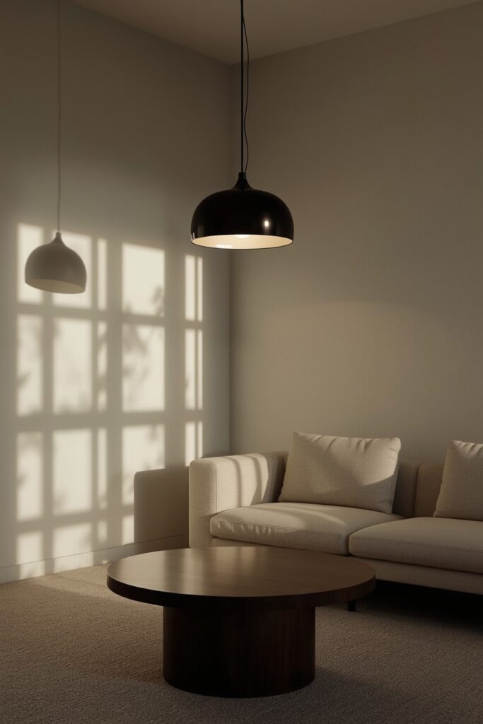 Statement Light Fixture in Center