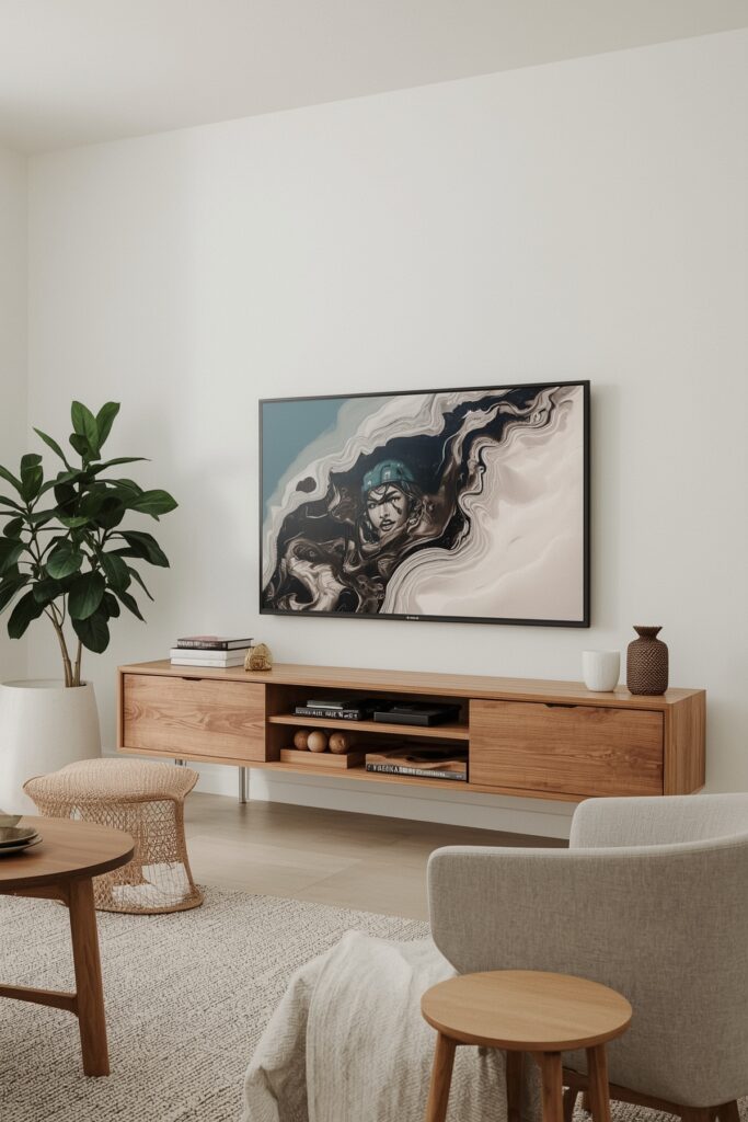 Frame TV That Doubles as Wall Art