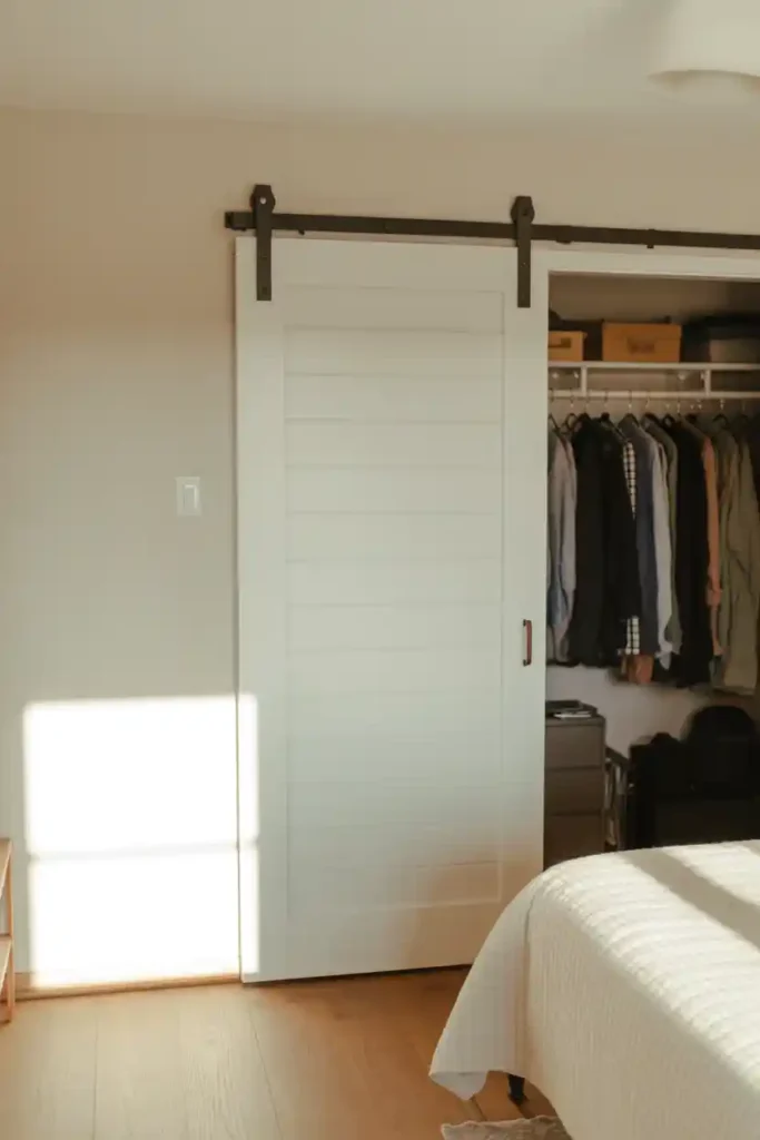 Sliding Barn-Door Closet Upgrade