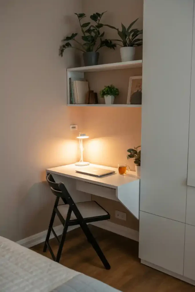 Wall-Mounted Folding Desk