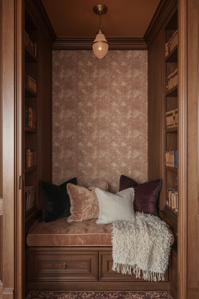 Hidden Lounge in Closet Conversion
