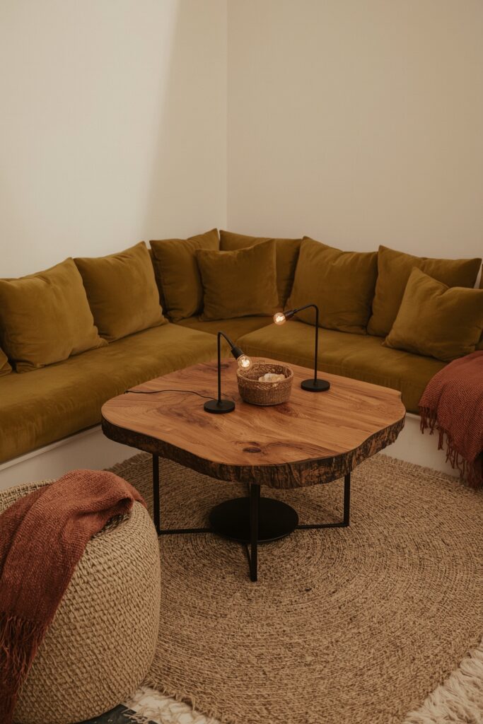Conversation Pit-Style Lounge Setup