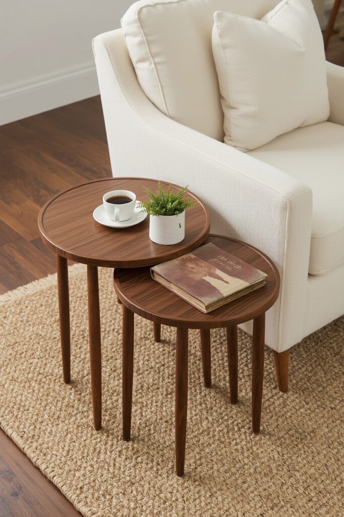 Nesting Tables as Flexible Surfaces