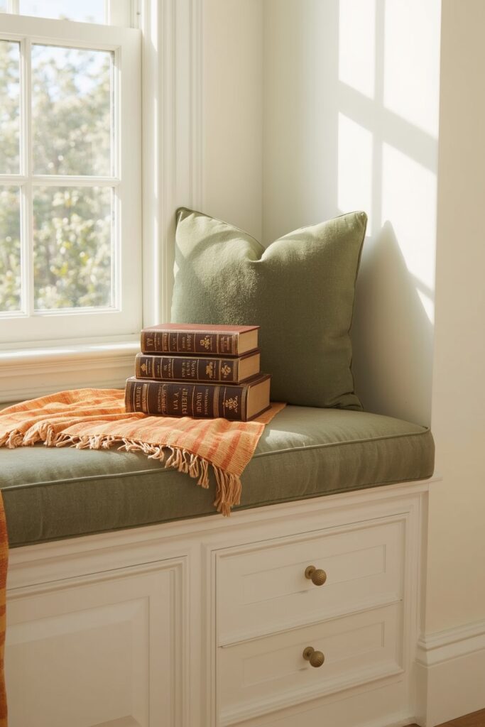Built-In Bench by the Window