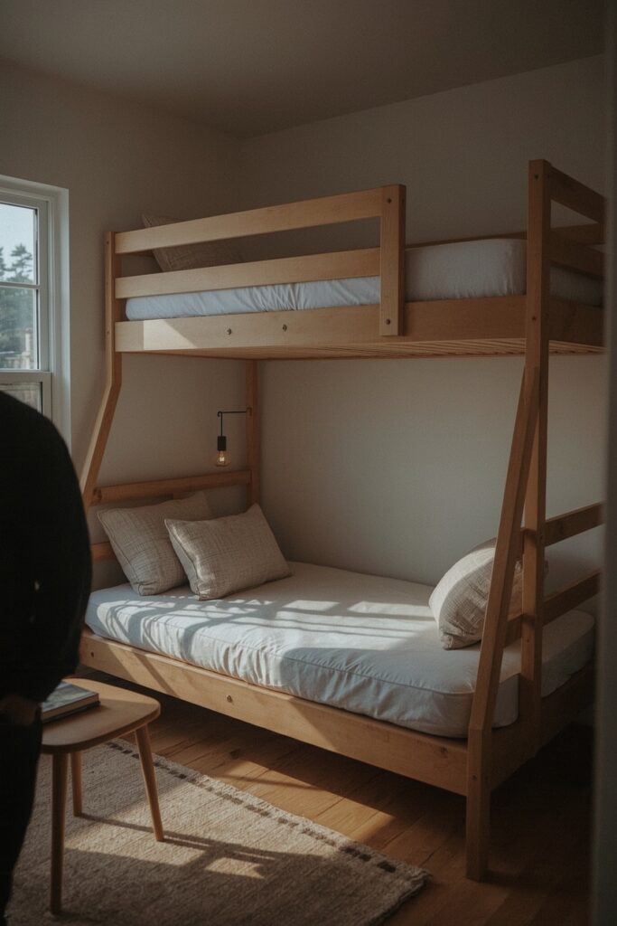 L-Shaped Loft with Daybed Underneath