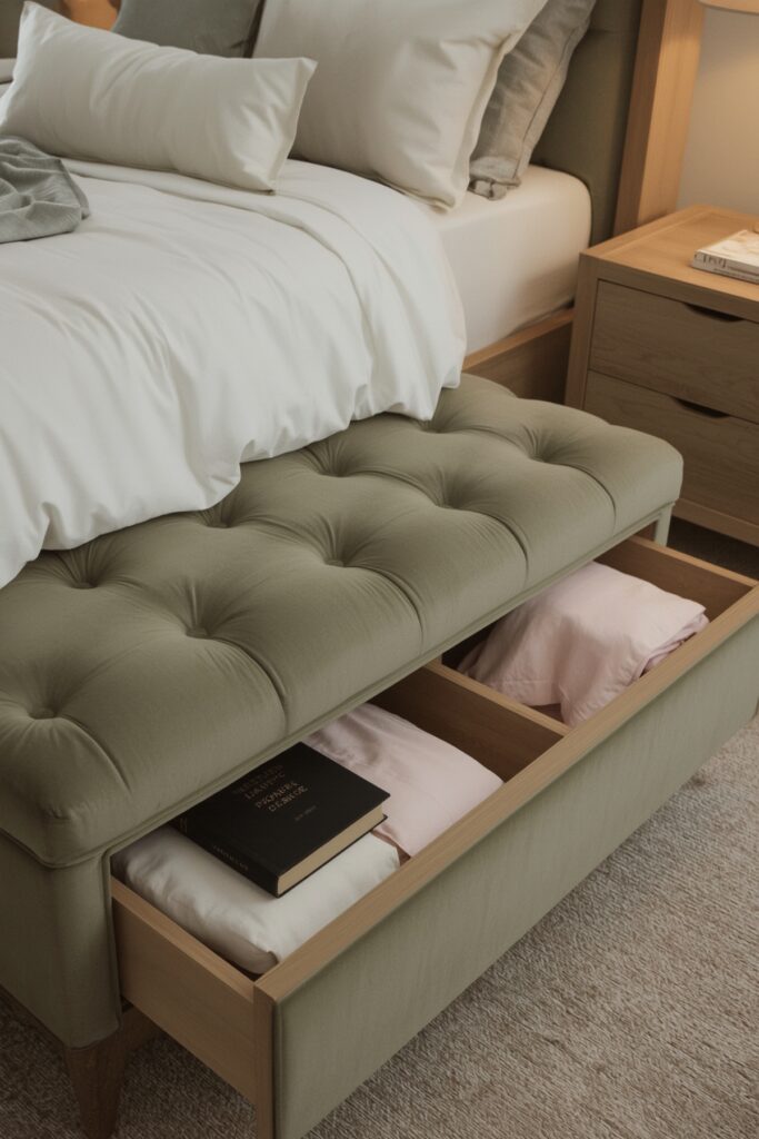 Multi-Drawer Storage Bench
