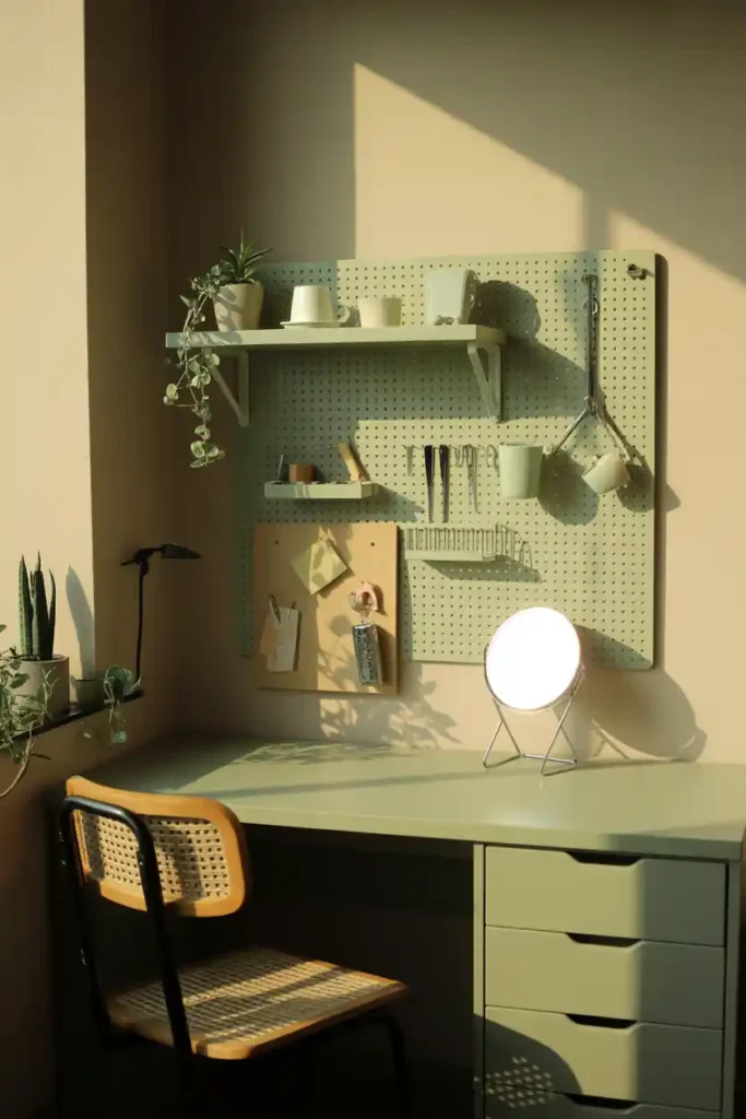Pegboard Vertical Beauty Wall