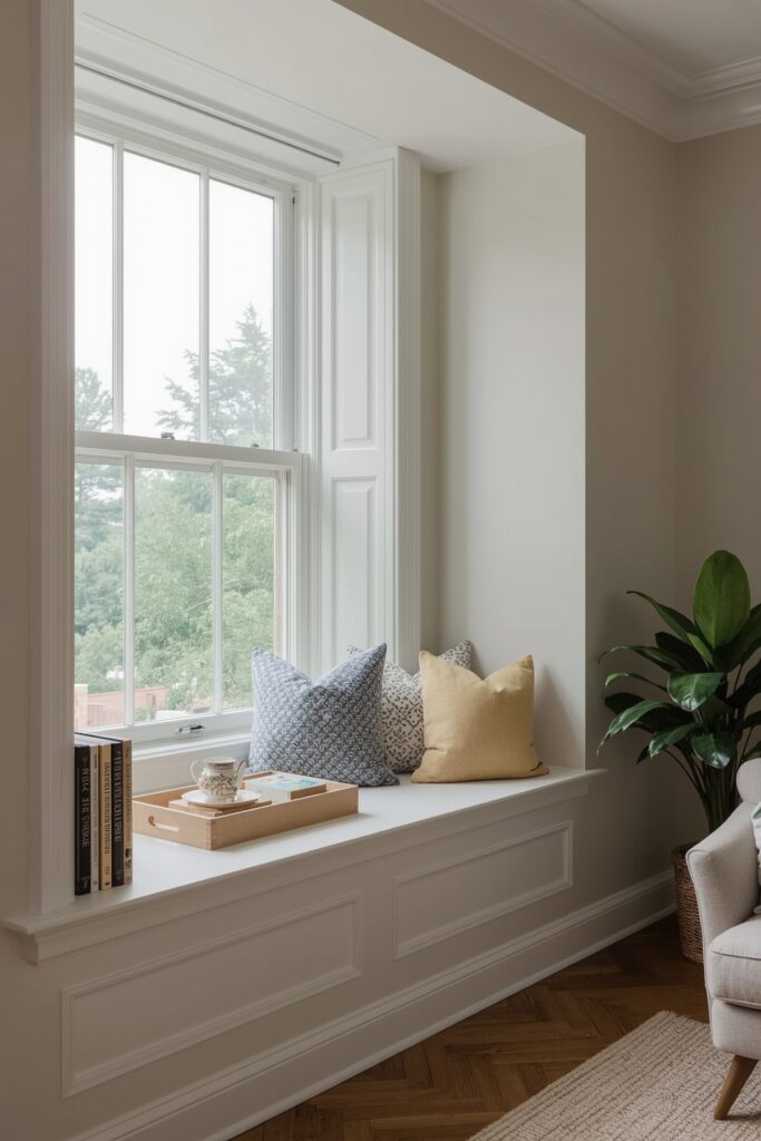 Window Ledge Seating Nook