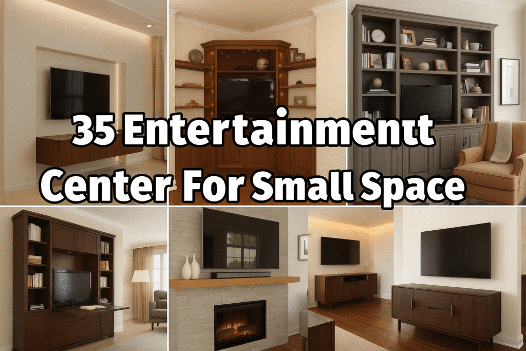 Entertainment Center For Small Space