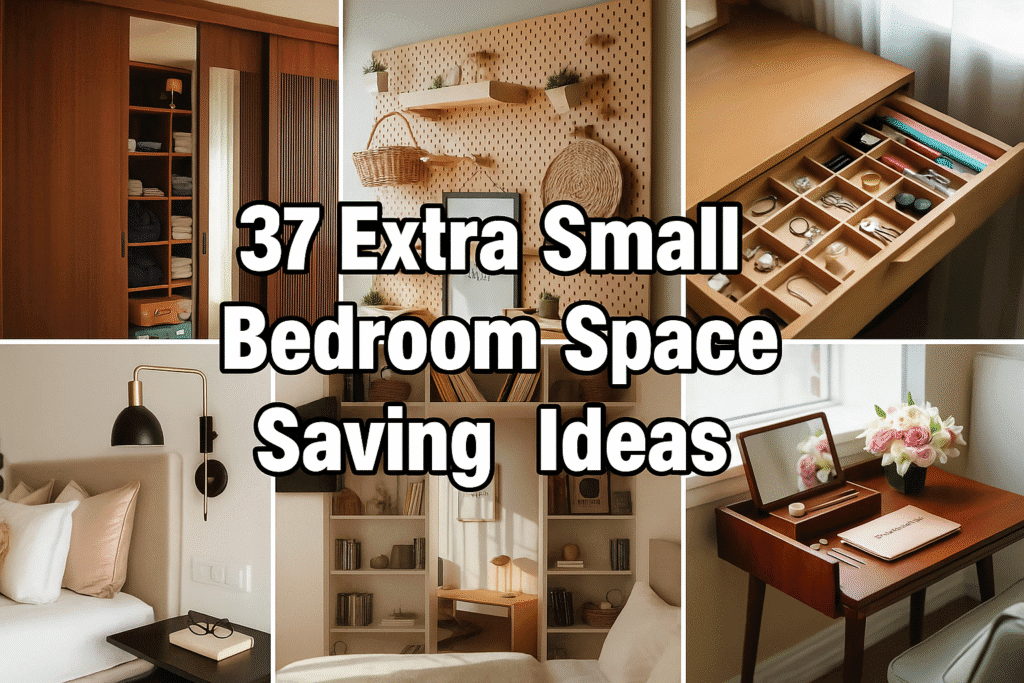 Extra Small Bedroom Space Saving Ideas