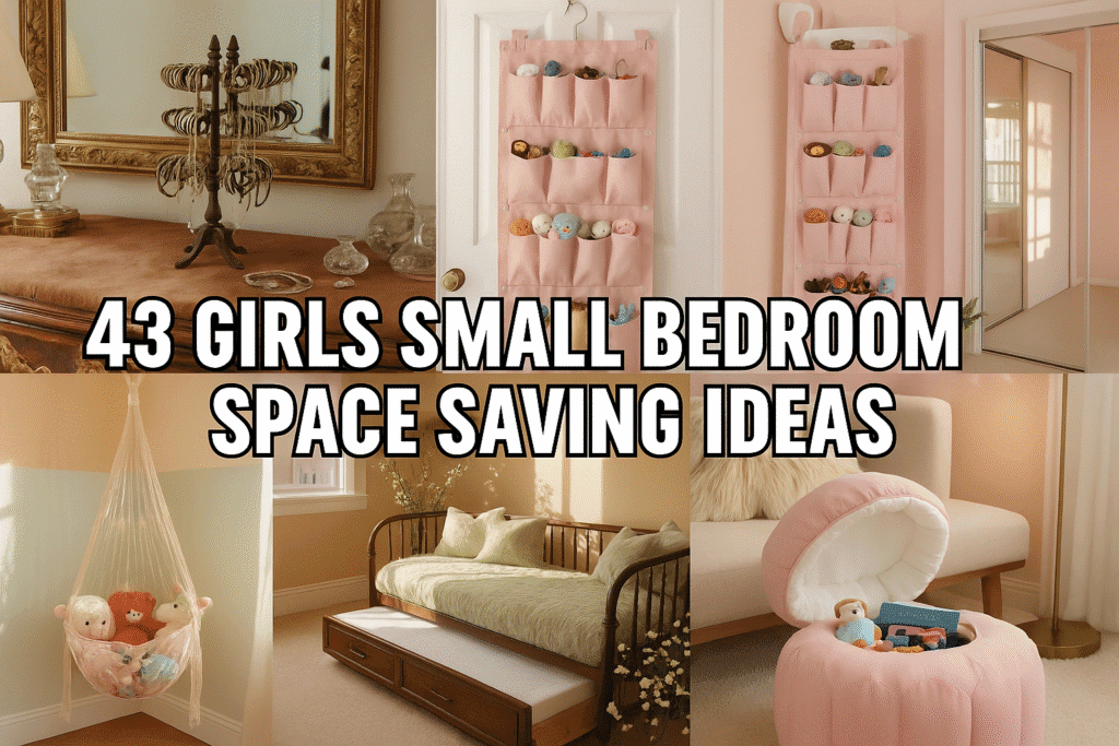 Girls Small Bedroom Space Saving Ideas