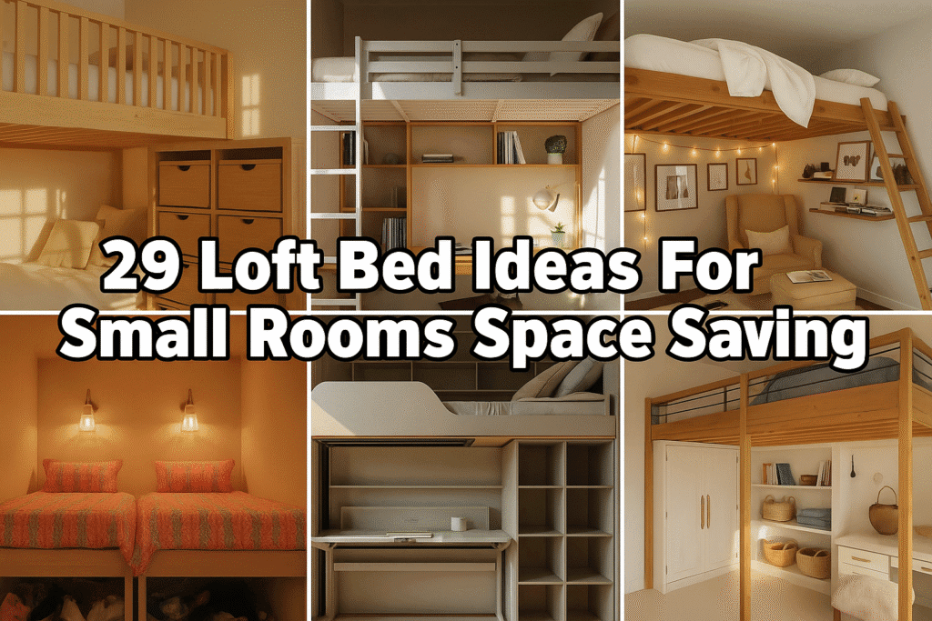 Loft Bed Ideas For Small Rooms Space Saving