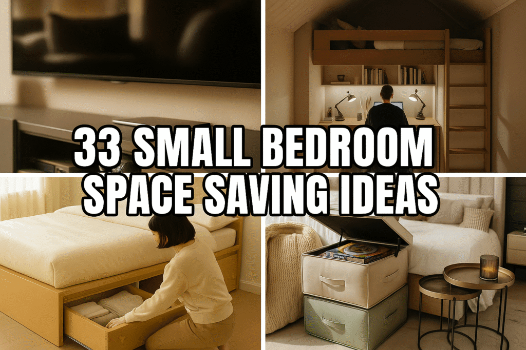 Small Bedroom Space Saving Ideas