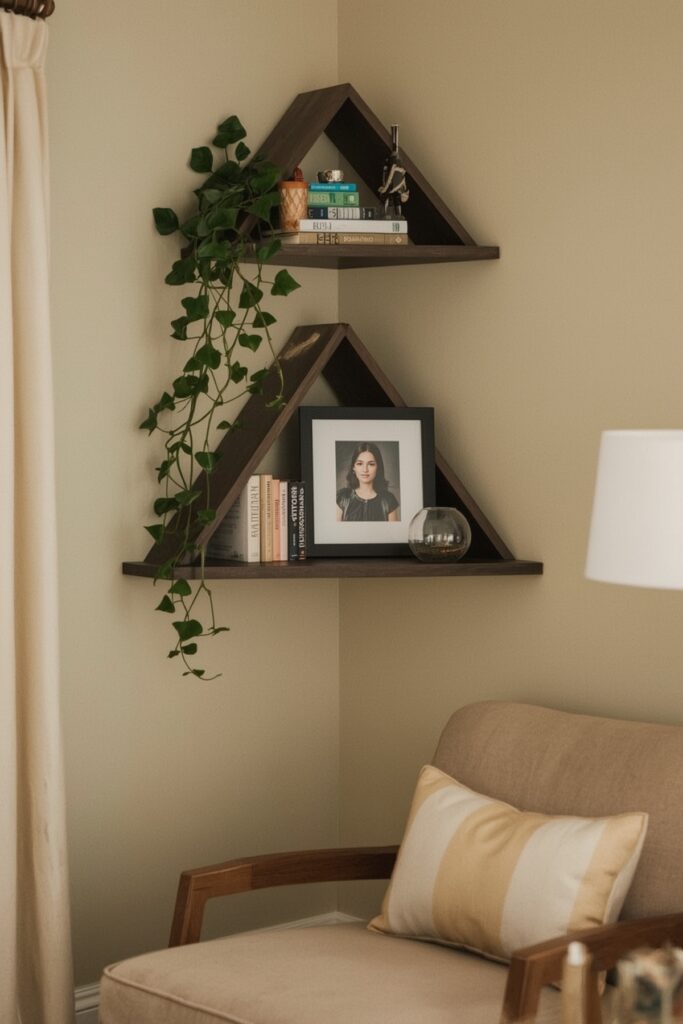 Corner Shelving to Maximize Every Inch