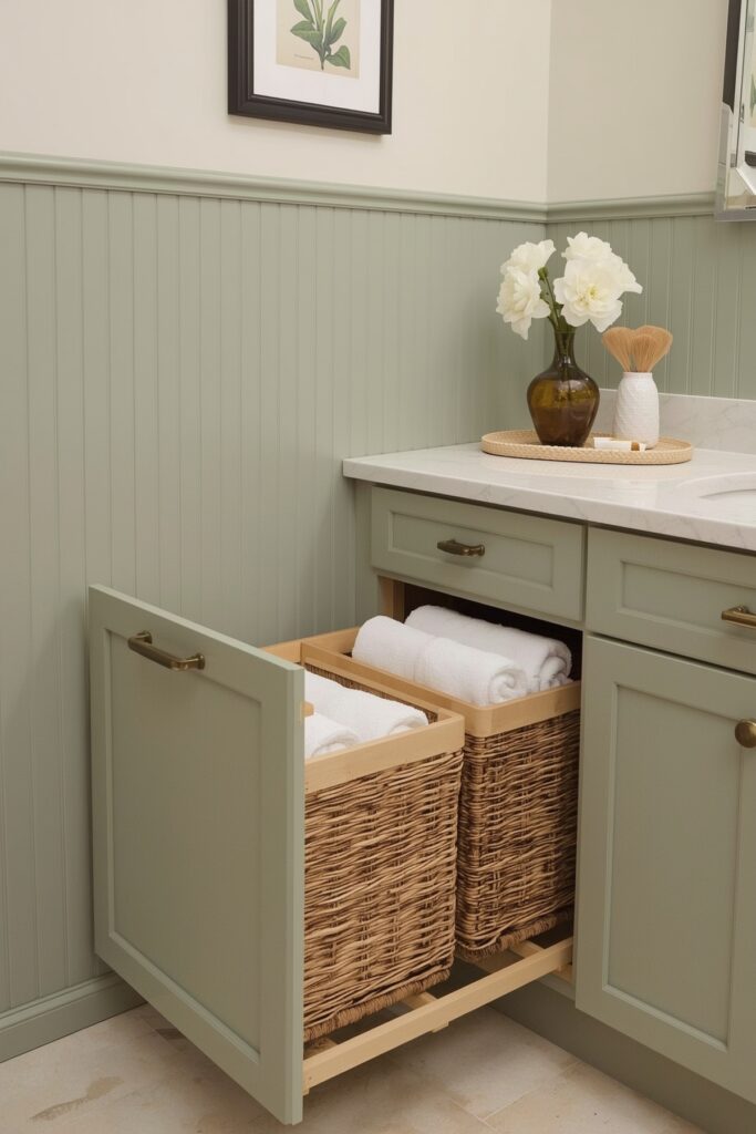 Pull-Out Hamper Drawer


