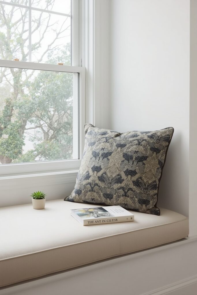 Deep Window Sill Cushion Seating