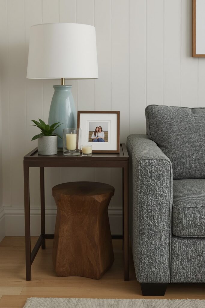 Sofa Table Behind Seating for Added Function