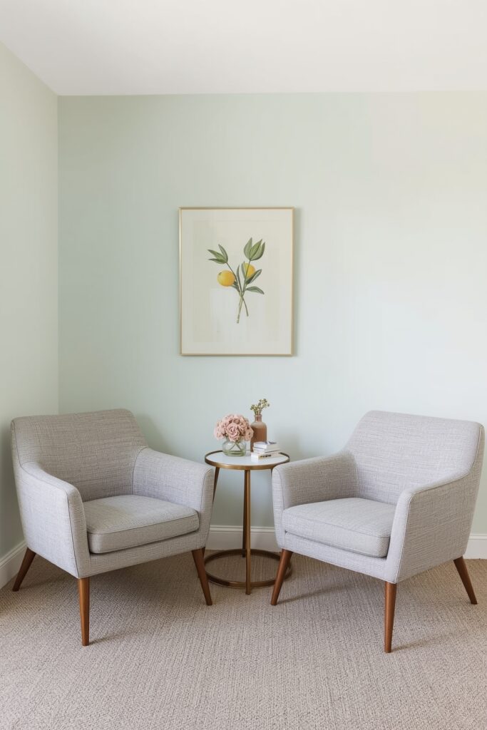 Compact Armchairs Instead of a Bulky Sofa