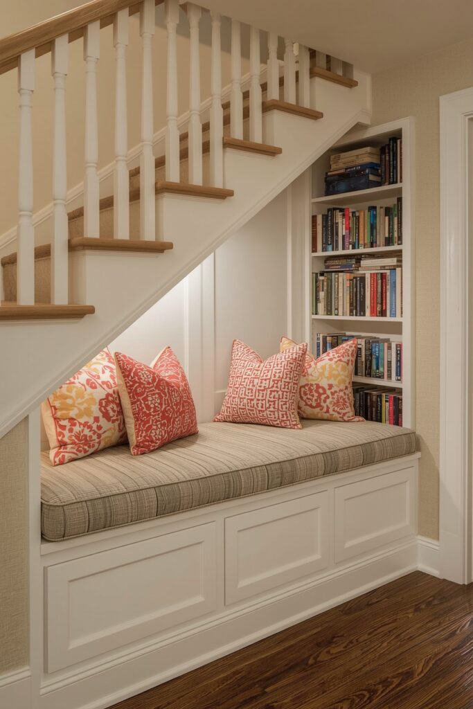Under-Stairs Seating Nook