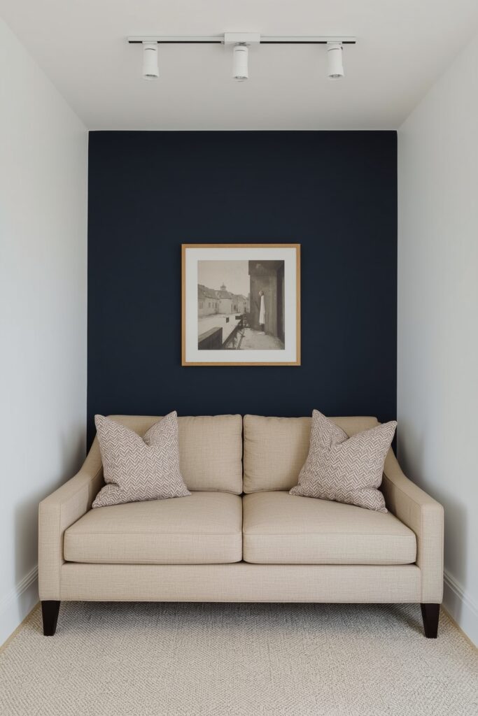 Painted Accent Wall to Add Depth